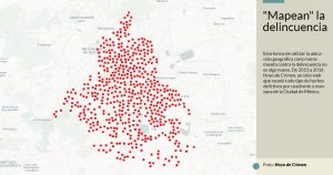 Vecinos de la CdMx, desesperados y sin apoyo policial, usan mapas digitales para exponer al crimen