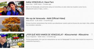 En youtuber es común encontrar videos donde se narra la situación que se vive en Venezuela. Foto: Especial