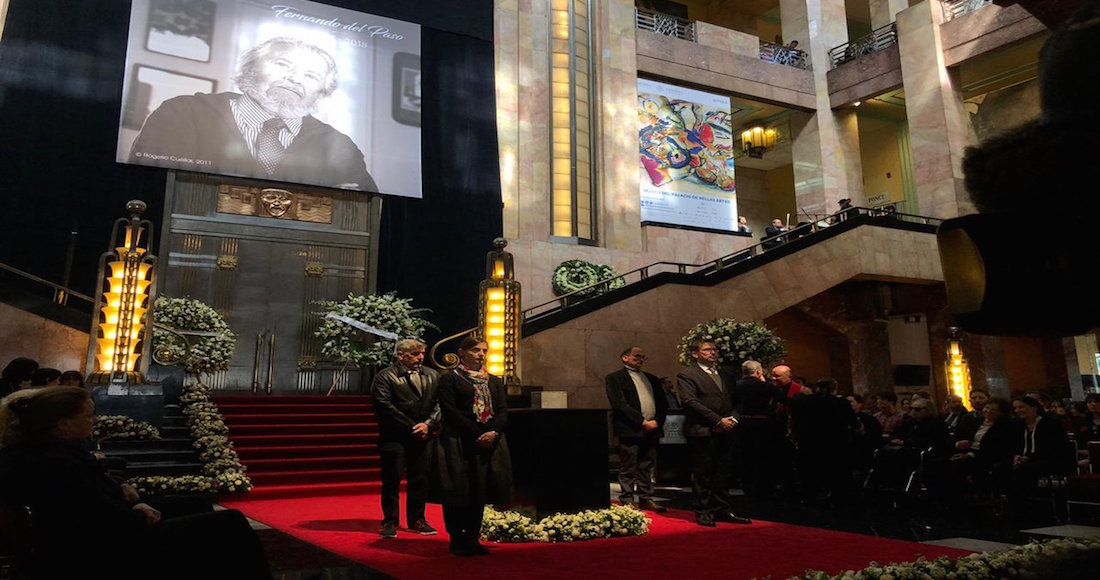 Resultado de imagen para Realizan Homenaje nacional al escritor Fernando del Paso en el Palacio de Bellas Artes