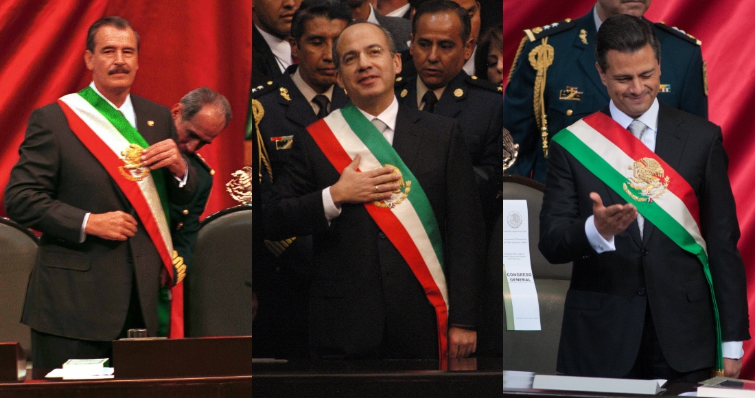 Tres décadas de investiduras en México marcadas por ceremonia exprés en 2006 SinEmbargo MX
