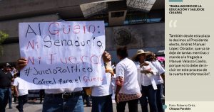 Desplazados y trabajadores del Estado exigen llevar a juicio al Senador/Gobernador Velasco