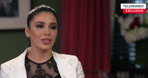 Emma Coronel, esposa de Joaquín "El Chapo" Guzmán. Foto: Captura de pantalla de video