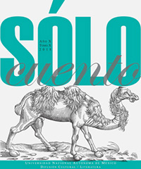 Sólo Cuento. Coordinación: Cecilia Eudave. Dirección: Rosa Beltrán