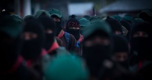 Este 1 de enero, el EZLN cumple 25 años de su levantamiento armado. Foto: Pedro Anza, Cuartoscuro