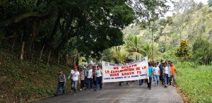 En los municipios de Acacoyagua y Escuintla, desde el 2015 hasta el 2018, mineras Chinas y de Estados Unidos también han criminalizado, deslegitimado. Foto: Chiapas Paralelo.