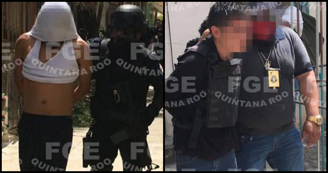 Resultado de imagen para hombre detenido por fiscalia quintana roo