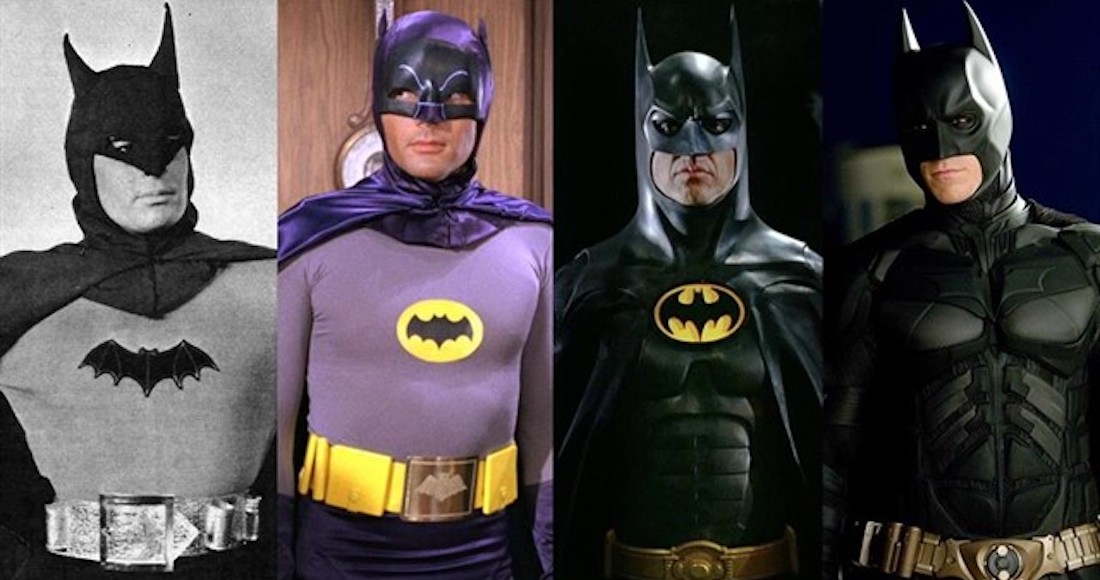 Algunas de las transformaciones que ha presentado el personaje durante estos 80 años. Foto: EuropaPress