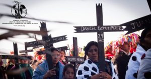 Patrocinio Hernández, vocero de Las Abejas, indicó que este próximo primer día de abril viajarán a la Ciudad de México, con el propósito de dar seguimiento a las investigaciones que se comprometió realizar Alejandro Encinas, Subsecretario de Derechos Humanos, Población y Migración de la Secretaría de Gobernación. Foto: Chiapas Paralelo