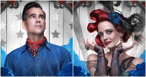 Eva Green y Colin Farrell protagonizan <em>Dumbo</em>, el remake animalista "y un poco oscuro" de Tim Burton. Foto: Especial 
