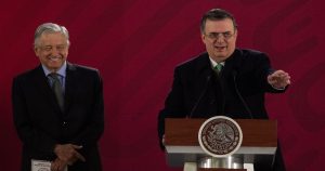 Ebrard cuenta con el mismo nivel de aprobación, 36 por ciento, que los secretarios de Educación Pública, Esteban Moctezuma, y la de Gobernación, Olga Sánchez Cordero. Foto: Galo Cañas, Cuartoscuro.