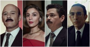 El elenco de Colosio: historia de un crimen. Fotos: Netflix 