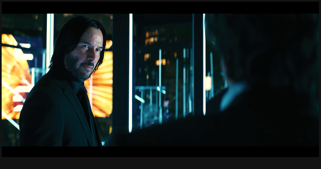 Escena del tráiler de <em>John Wick 3: Parabellum</em>. Foto: Captura de pantalla
