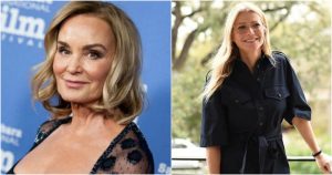 Las actrices Jessica Lange y Gwyneth Paltrow. Foto: AP / Instagram, @gwynethpaltrow
