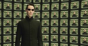 <em>The Matrix</em>, veinte años de paranoia tecnológica y pastillas azules o rojas. Foto: Warner Bros.
