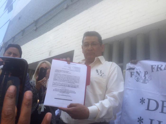 Petroleros ratifican denuncia contra Romero Deschamps; piden se abra el tesoro del sindicato Photo_2019-03-28_14-13-22