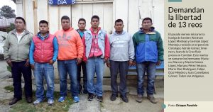 13 indígenas, varios presos hace 15 años y sin sentencia, inician huelga de hambre en Chiapas