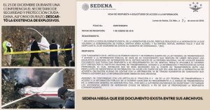 Peritaje que descartó explosivos en aeronave de los Moreno Valle es “inexistente”, afirma la Semar