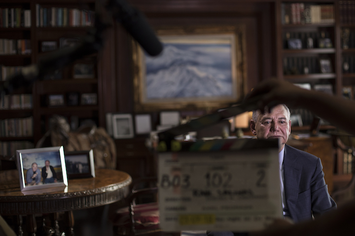 Raúl Salinas es parte de los testimonio obtenidos para la serie. Foto: Netflix 