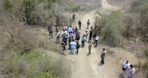 Fiscalía de Veracruz ubica megafosa en inmediaciones de playa Chalchihuecan en municipio de la Antigua. Foto: FGE Veracruz