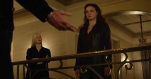 Dark Phoenix se muestra asustada por su incontenible poder... mas se encuentra satisfecha.
Foto: FOX