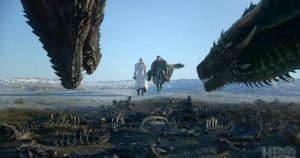 Escena del tráiler de la octava temporada de <em>GOT</em>. Foto: HBO