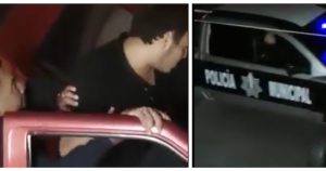 Un VIDEO muestra a policías de SLP participando en un presunto robo y los suspenden