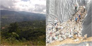 Habitantes han denunciado la clandestinidad en la que opera un relleno sanitario en Yajalón, Chiapas. Foto: Chiapas Paralelo.
