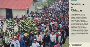 Muertos, desplazados, acuerdos. Otra vez muertos, desplazados, etcétera. Así por años en Chiapas