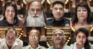 Esta serie de retratos refleja a los ciudadanos olvidados por el poder en México. Foto: Duilio Rodríguez, Pie de Página