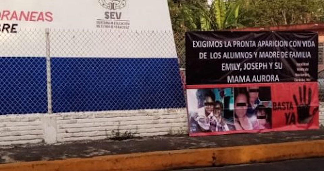 Emily, Josep y su madre, la señora María Aurora, desaparecieron el pasado martes; vecinos exigen su regreso a las autoridades. Foto: Plumas Libres.