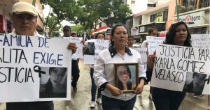 Marchan por la vida y libertad de las mujeres, jóvenes y niñas de Chiapas. Foto: Andrés Domínguez, Chiapas Paralelo