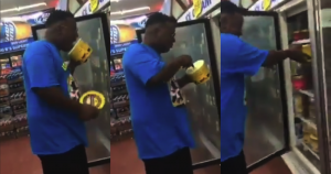 El establecimiento comercial alertó a la policía, que se presentó en el lugar para arrestar a Martin. Sin embargo, éste les mostró el recibo probando que había comprado el envase de helado. Foto: Especial