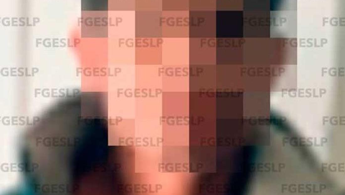 Ángel "N", de 24 años, es investigado por feminicidio. Foto: FGESLP.