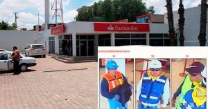 Disfrazados de obreros, tres hombres asaltaron un banco y durante la huida tiraron sus vestimentas para despistar a la policía, que no pudo atraparlos pese a la movilización. Foto: Pulso