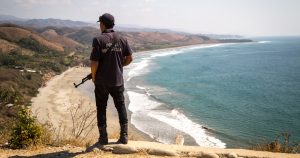 Las costas de Michoacán. Foto: Heriberto Paredes, Pie de Página