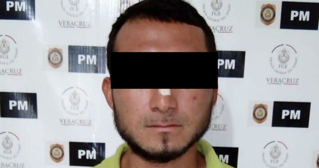  Alejandro está preso en el penal de Tantoyuca, acusado de violación. Foto: FGE-Veracruz
