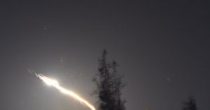 Meteorito cae enn Canada. Foto: Twitter vía @rok4d
