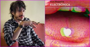 Electrónica, de la editorial Interzona, es la tercera novela de Enzo Maqueira. Fue finalista del premio Silverio Cañada de la Semana Negra de Gijón a la mejor primera novela negra en español por "Hágase usted mismo". Fotos: Especial