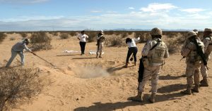 Esta búsqueda en las periferias desérticas de la región se realizó del 23 al 26 de septiembre. Foto: Tercero Díaz, Pie de Página