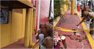 A un mes de ataque en el bar Caballo Blanco, las familias de las  víctimas llevaron flores y veladoras al lugar. Foto: Blog Expediente