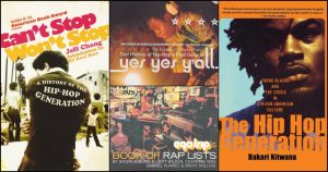 Los siguientes son algunos libros importantes para comprender la historia del hip-hop, sus orígenes y evolución a lo largo de 30 años de existencia, hasta la fecha. Fotos: Especial