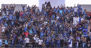 Detienen encuentro entre el Querétaro y el Atletico de San Luis. Foto. twitter vía @Club_Queretaro

