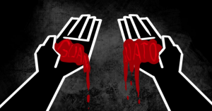 Guanajuato no sólo concentra el mayor número de homicidios intencionales, sino que además tiene la más alta cifra, pero también la mayor proporción de homicidios cometidos con arma de fuego. Ilustración: Pinche Einnar