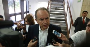 Carreras López explicó que el organismo conoce la necesidad de abastecer agua a Matehuala, por lo que se continuará trabajando de la mano para lograr identificar una fuente de abastecimiento. Foto: Archivo, Cuartoscuro. 