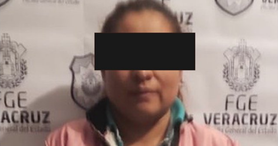 María Angélica ’N’, ex alcaldesa de Mixtla de Altamirano. Foto: Twitter @FGE_Veracruz