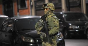 Tropas mexicanas desplegadas en las calles de Tepito, en Ciudad de México. Foto: Luis Carbayo, Cuartoscuro.
