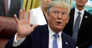 En la imagen, el Presidente de Estados Unidos, Donald J. Trump. Foto: Yuri Gripas, EFE/Archivo