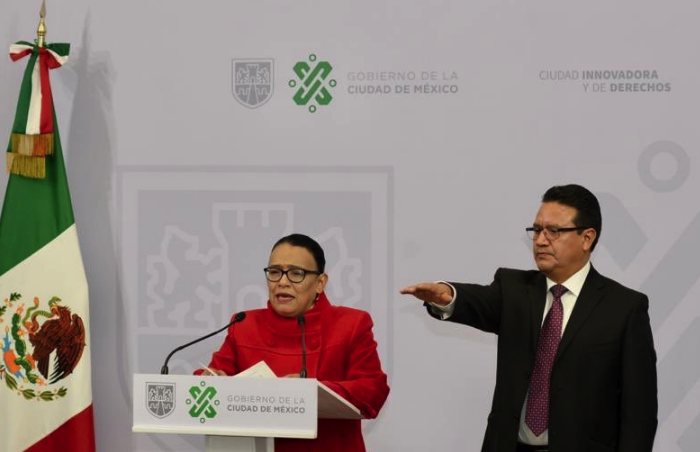 La toma de protesta fue realizada la mañana de este jueves. Foto: Twitter vía @rosaicela_