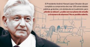 ¿En dónde están? ¿Hay alumnos? ¿Planes de estudio? Ni la SEP sabe de las 100 universidades de AMLO