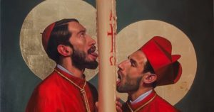 "The coming of the Lord" (2018). Imagen: Instagram vía @fabian_chairez